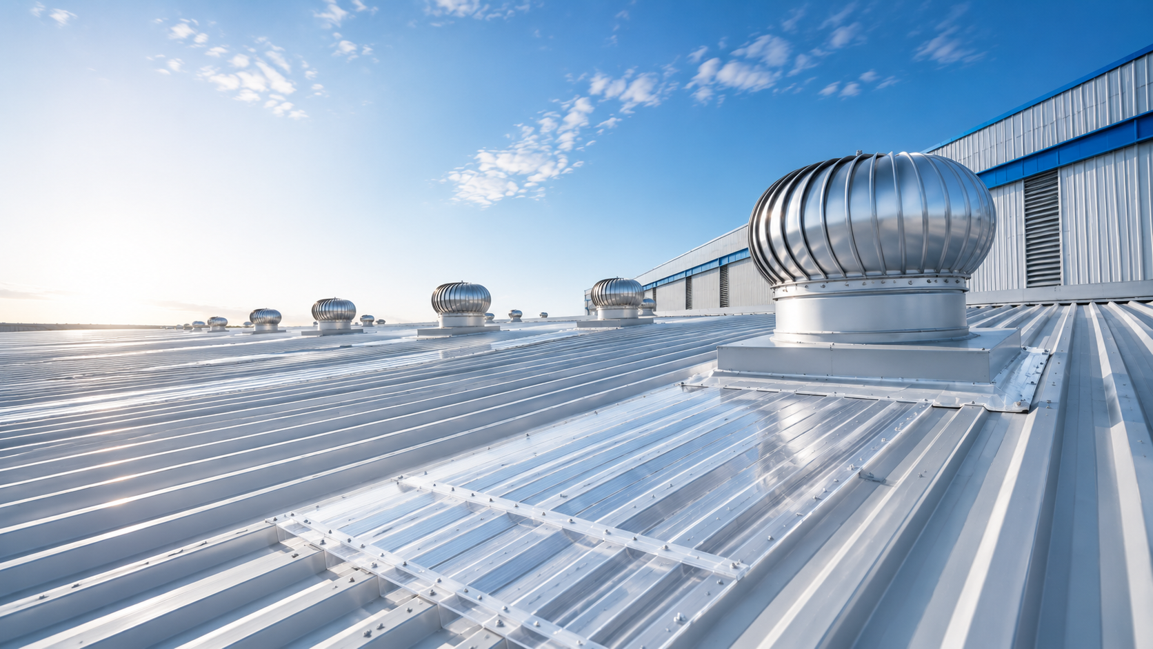 Industrial glazing panels